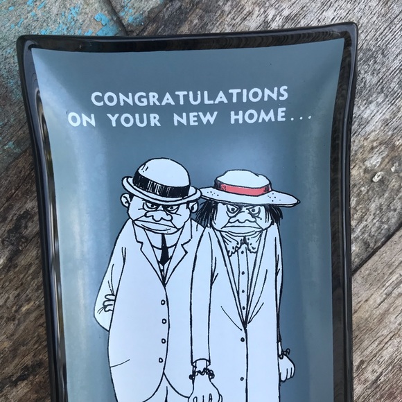 Retro New Home Ashtray Comical - Picture 2 of 5